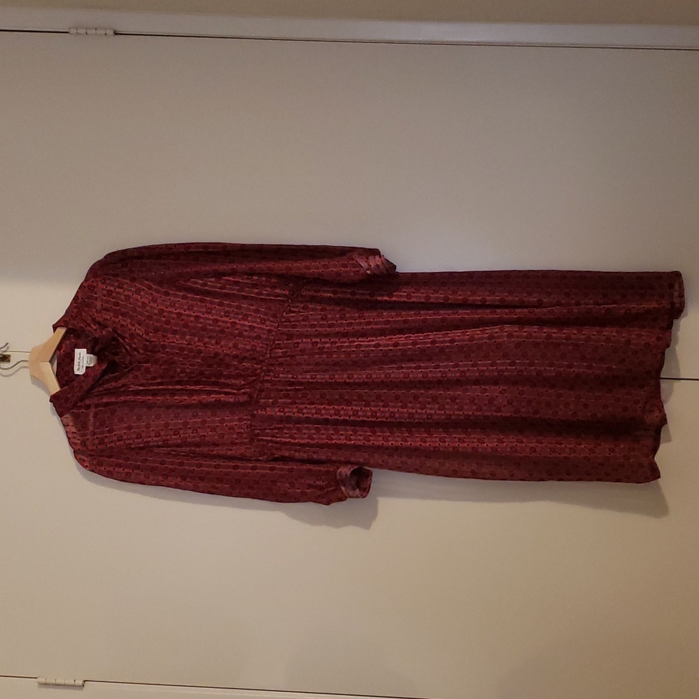 The silk farm 100% silk dress size M